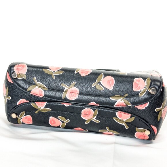 KATE SPADE New York Roses Leather Satchel Crossbody - Picture 7 of 14